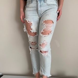 Distressed American Eagle Jeans - Size 2